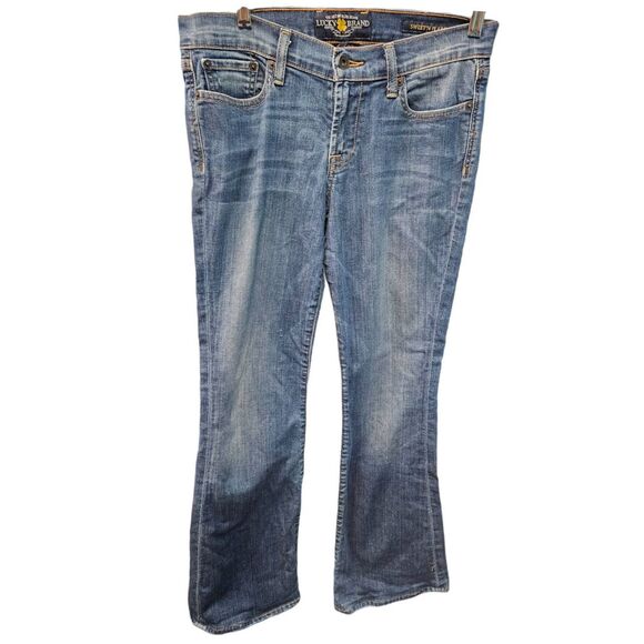 Lucky Brand Sweet N Flare Denim Jeans Womens Size 6 - Picture 2 of 10